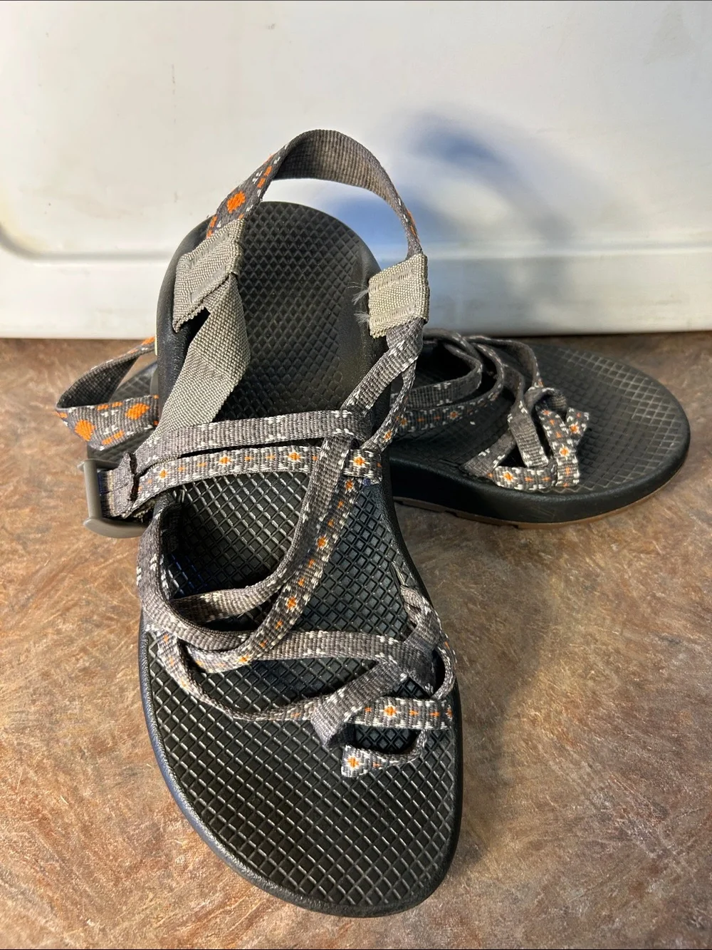 Chaco Golden Creed ZX2 Floral Double Strap Hiking Walking Sandals Sz8
